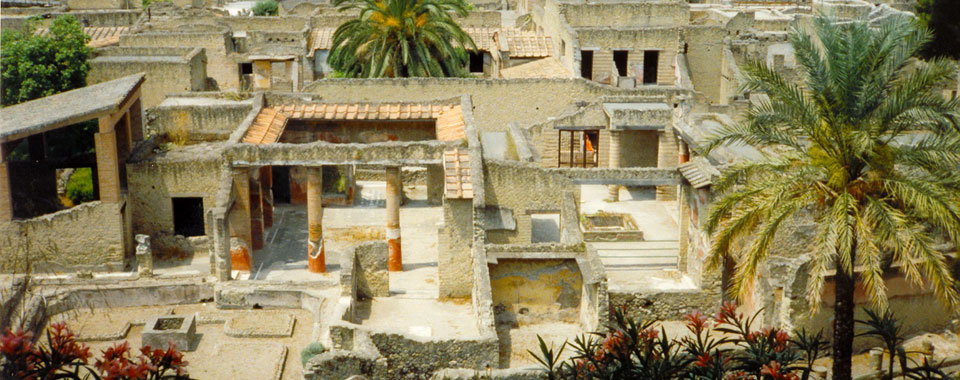 La storica citta di Ercolano