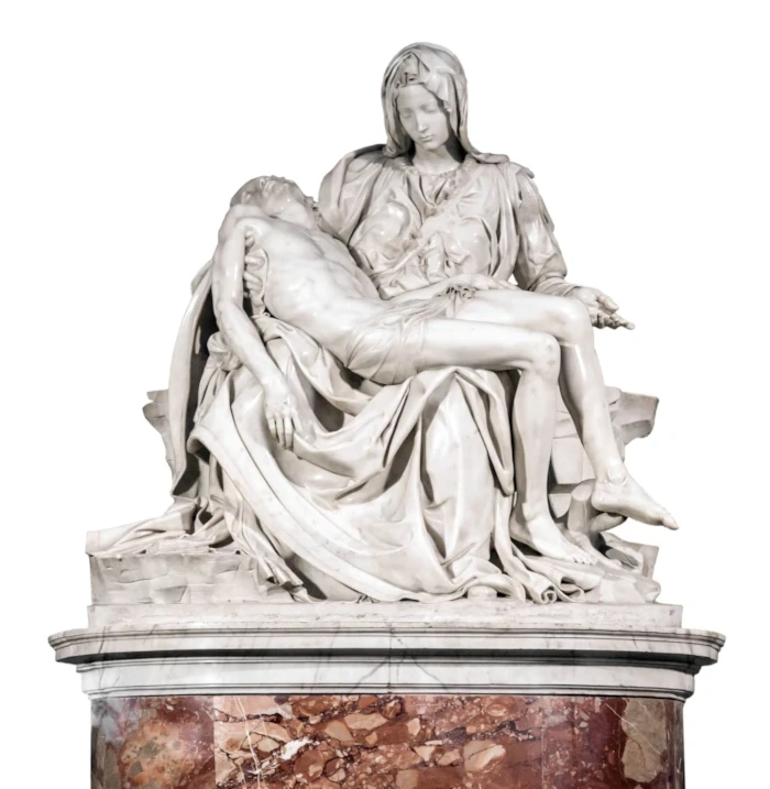 la-pieta-de-michelangelo La pieta de michelangelo